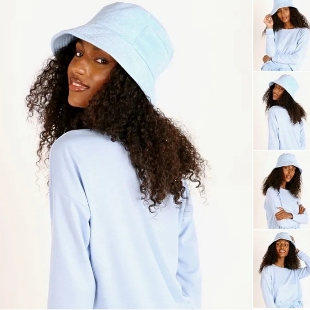 Lack Of Color Light Blue Women's Bucket Hat